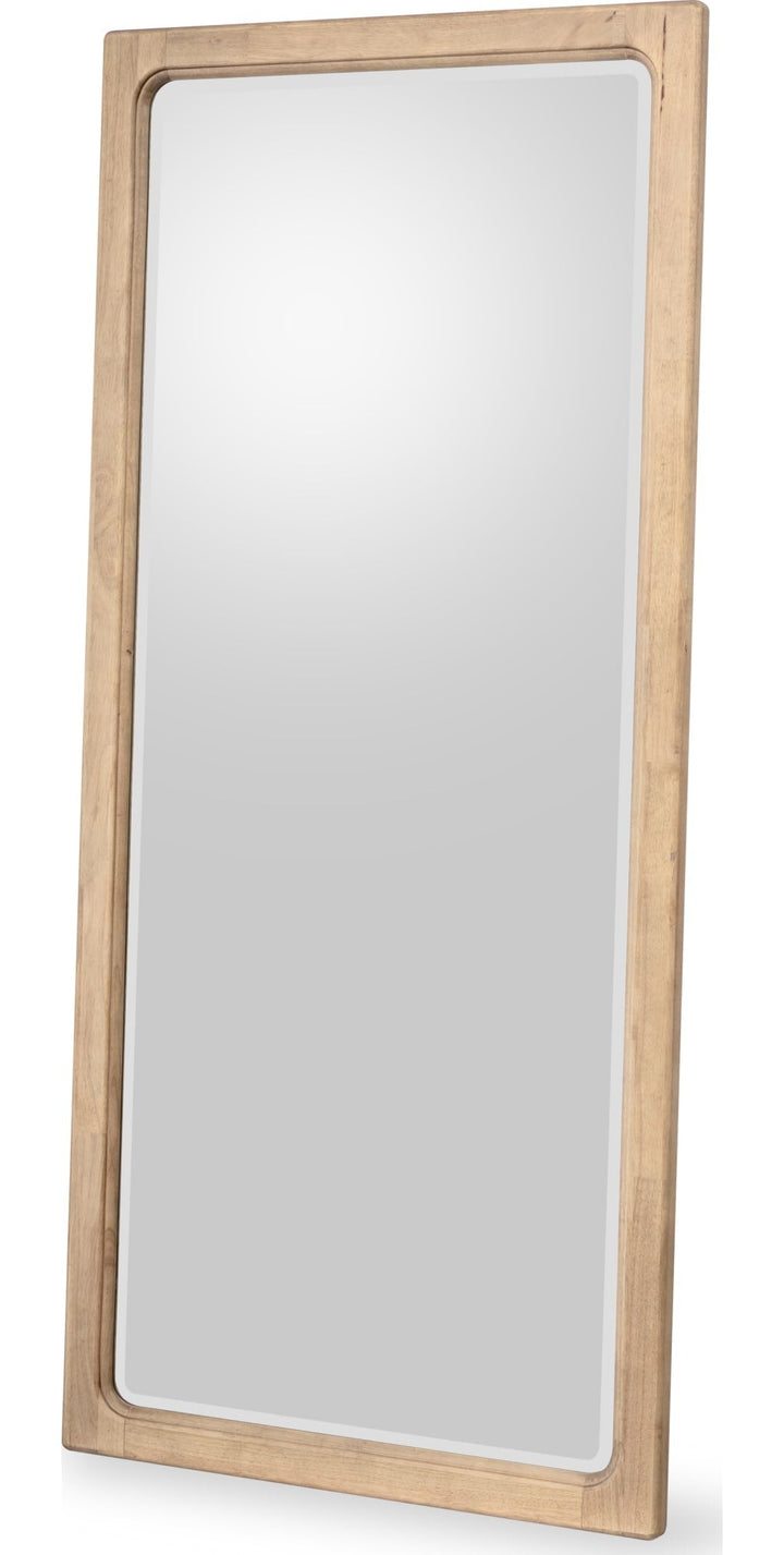 Brentwood Floor Mirror in Brioche — on a white background