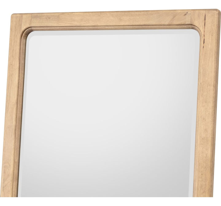 Brentwood Floor Mirror in Brioche — detail view