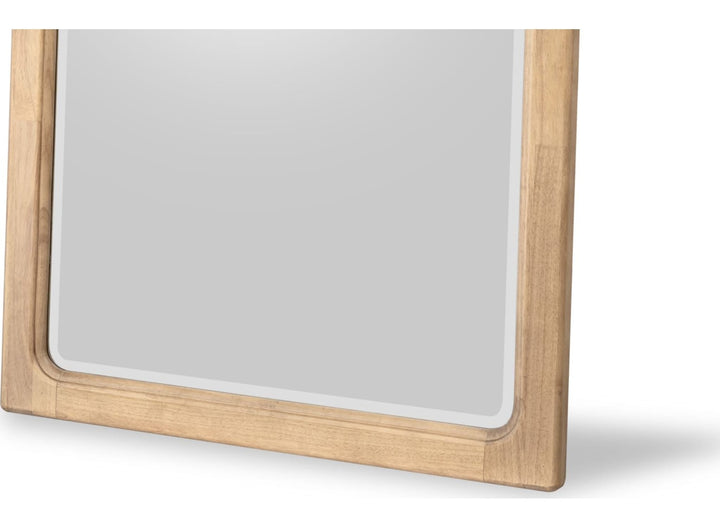 Brentwood Floor Mirror in Brioche — detail view