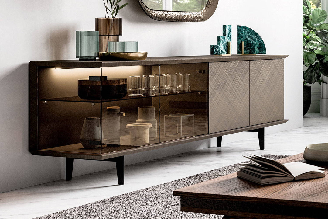 Brera Vetro Sideboard Sideboards Ozzio Italia