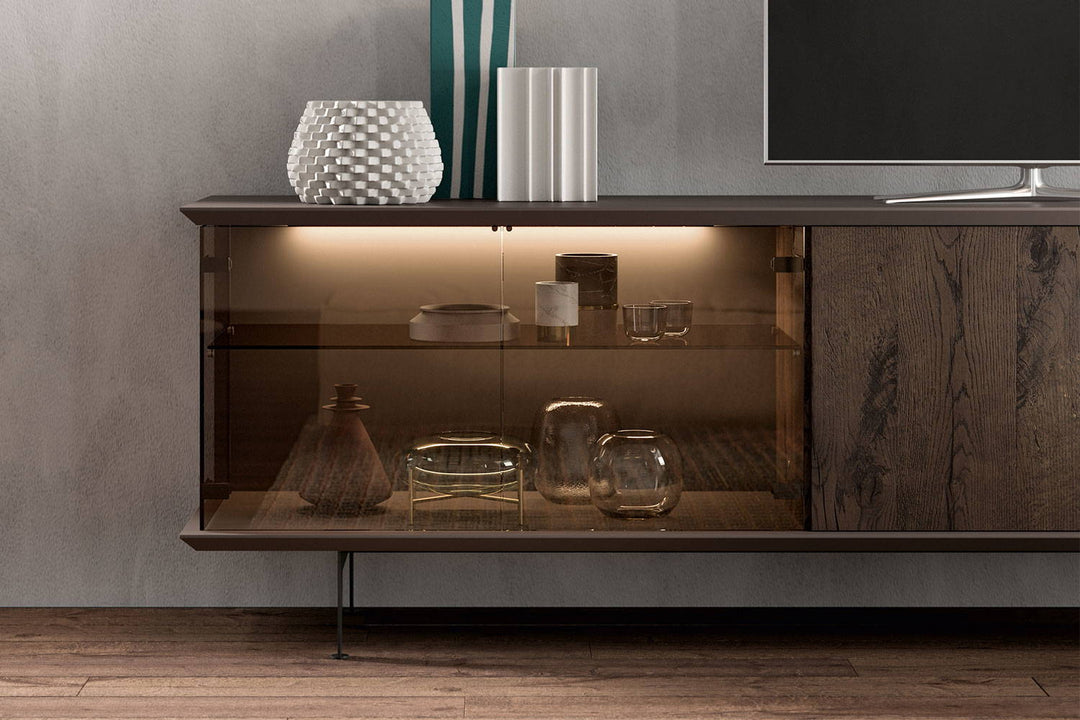 Brera Vetro Sideboard Sideboards Ozzio Italia