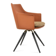 Briancon Carrot Swivel Armchair