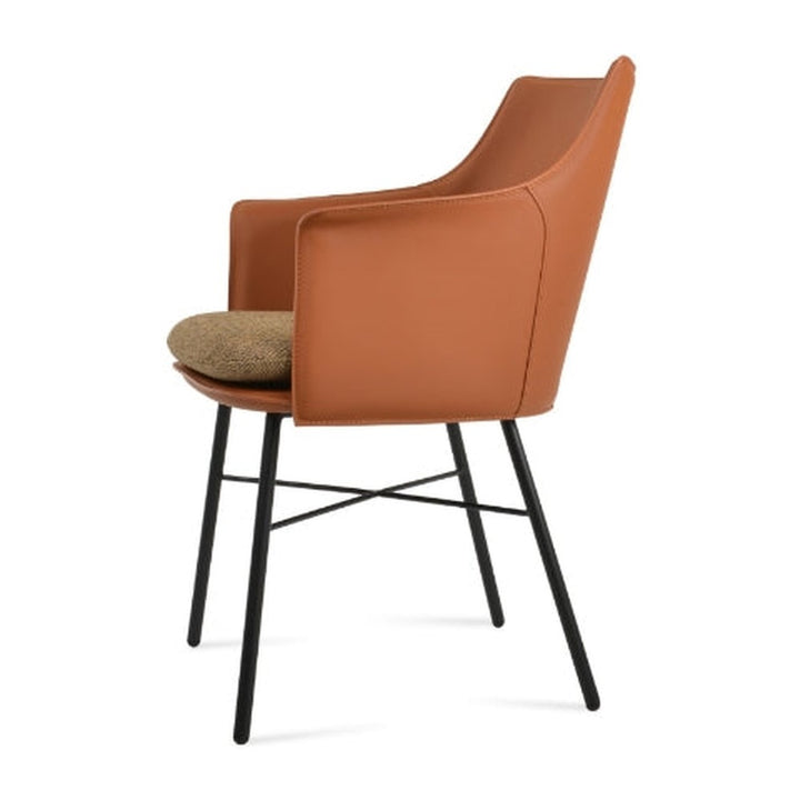 Briancon Cross Swivel Armchair