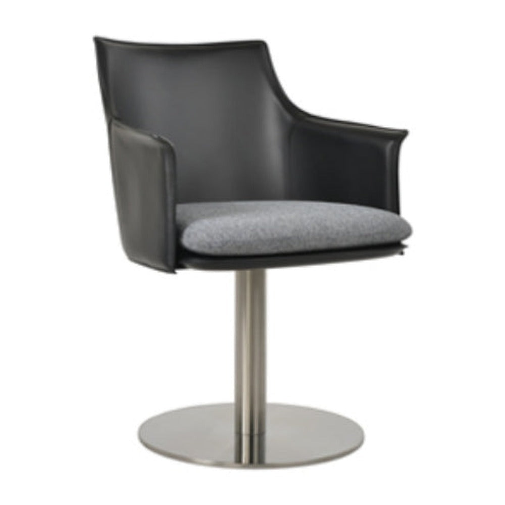 Briancon Round Swivel Armchair