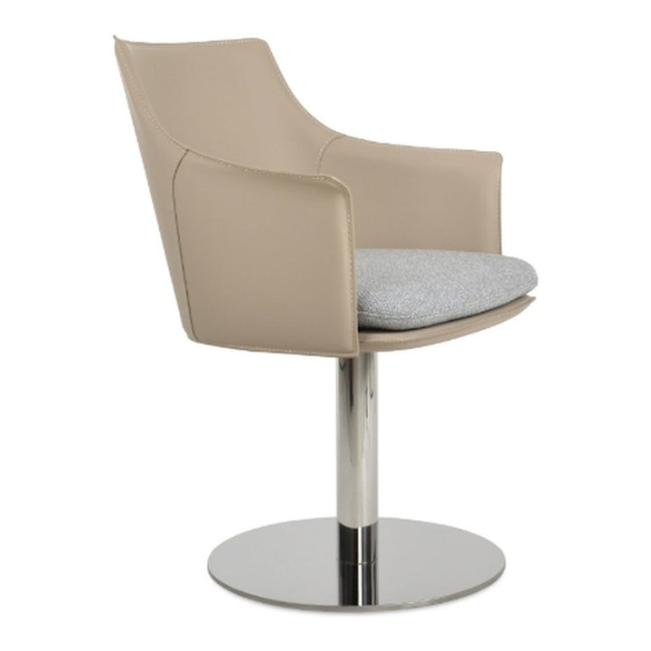 Briancon Round Swivel Armchair