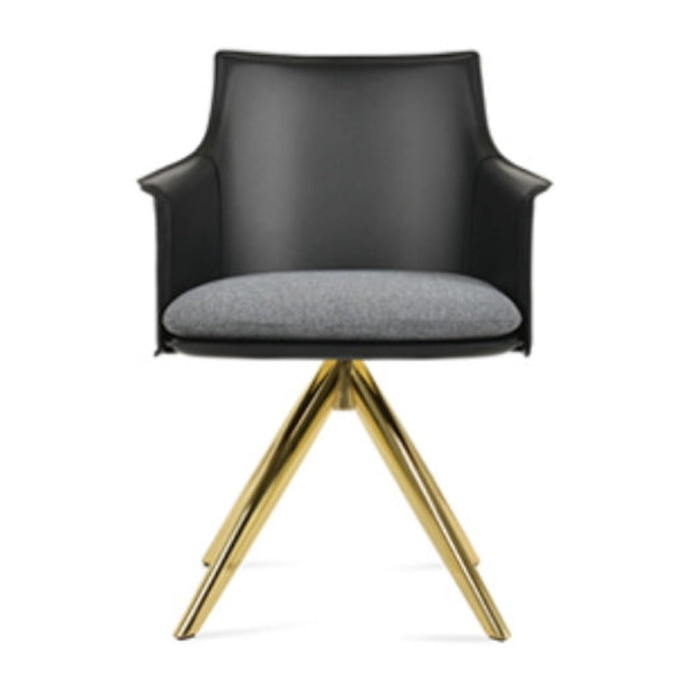 Briancon Sword Swivel Armchair