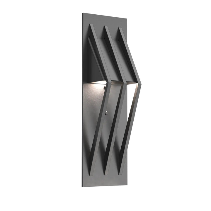 Bridge Outdoor Sconce by Hammerton Studio in Argento Grey