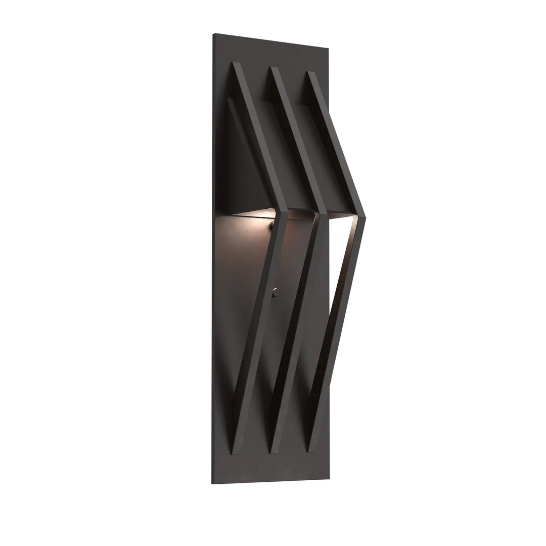 Bridge Outdoor Sconce by Hammerton Studio in Statuary Bronze