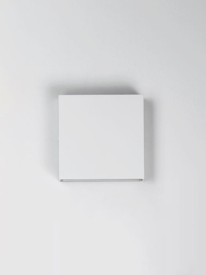 Brik 4.75" LED Outdoor Wall Sconce by ET2 Lighting, styled view 7