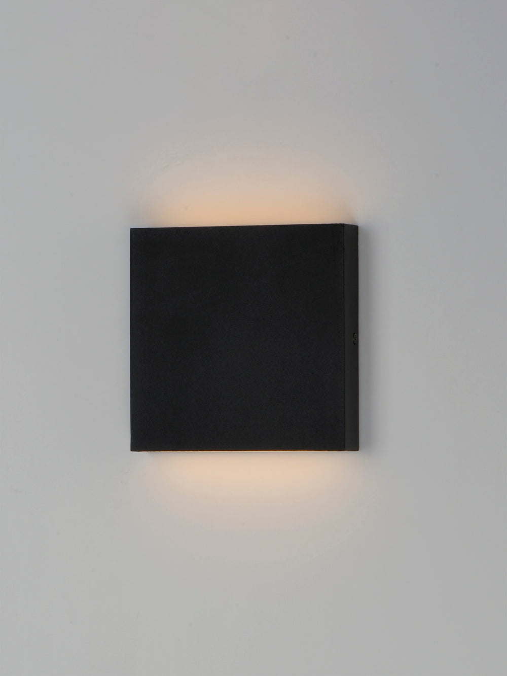 Brik 6.25" LED Outdoor Wall Sconce by ET2 Lighting, styled view 1