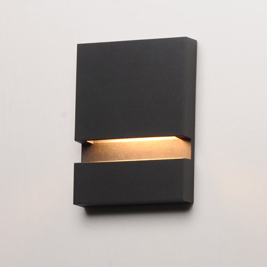 Brink LED Outdoor Sconce by ET2 Lighting, styled view 4