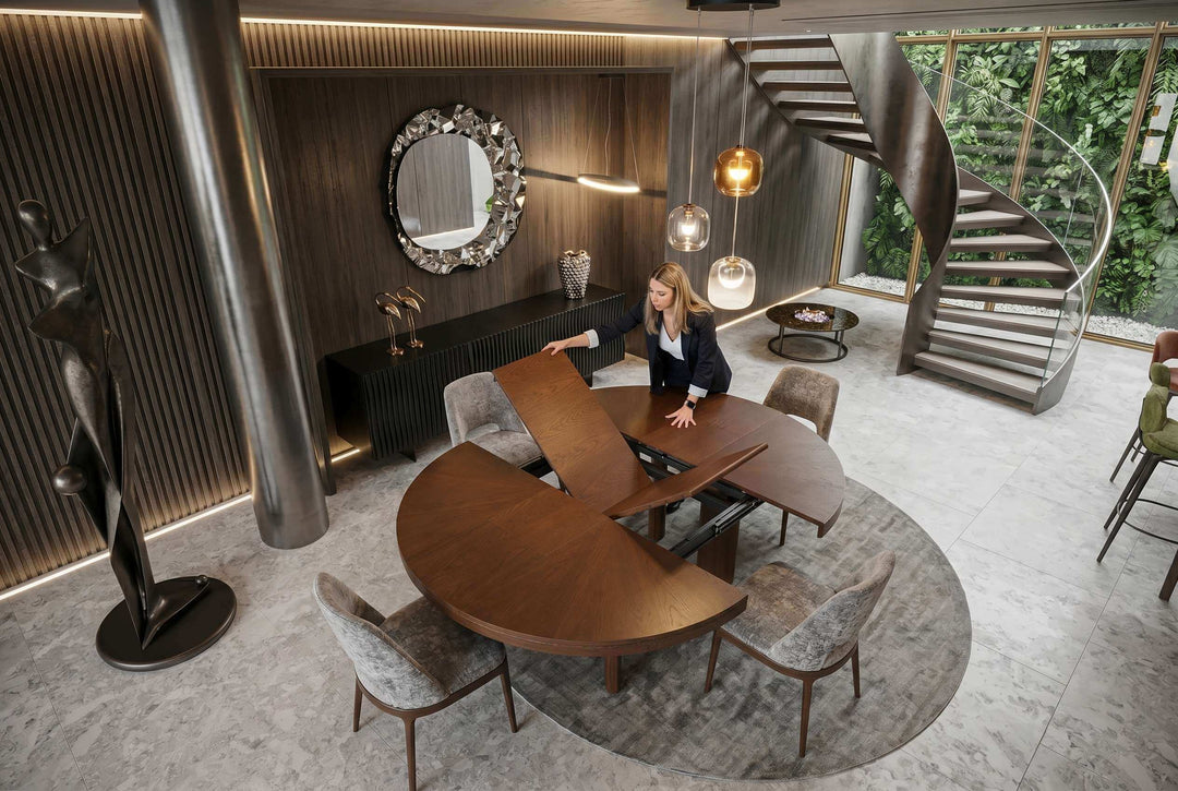 Brixton Extension Dining Table Dining Tables Ozzio Italia
