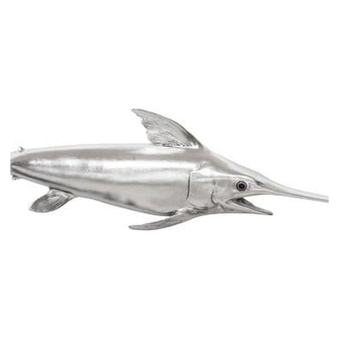 Broadbill Swordfish Fish Wall Sculpture, Resin Phillips Collection