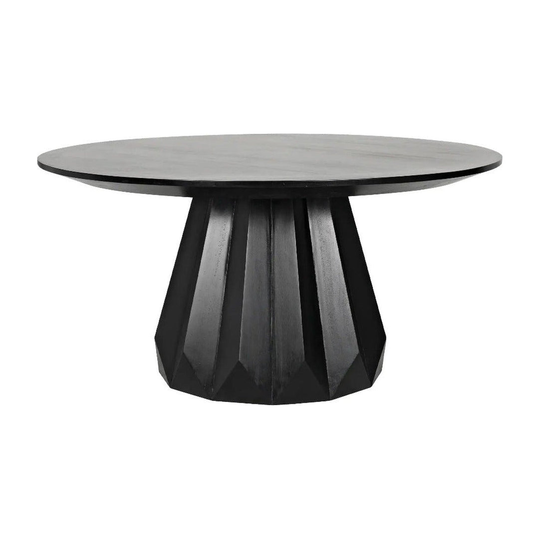 Brosche Round Dining Table Noir