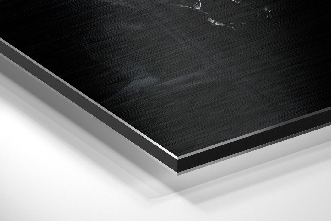 Batman  Brushed Aluminium Dibond Wall Art.