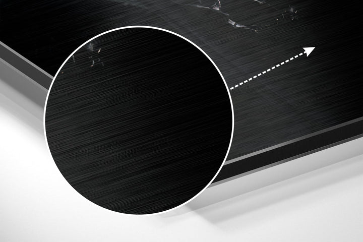 Batman  Brushed Aluminium Dibond Wall Art.