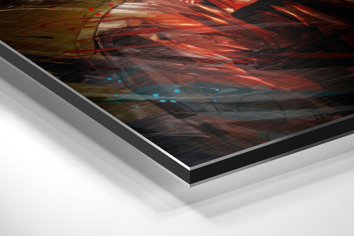 Tyler Durden Brushed Aluminium Dibond Wall Art.