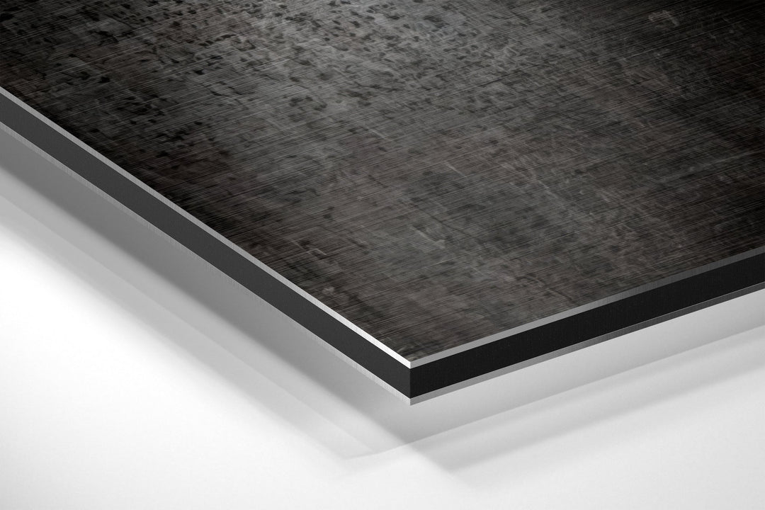 Dream Fulfiller Brushed Aluminium Dibond Wall Art.