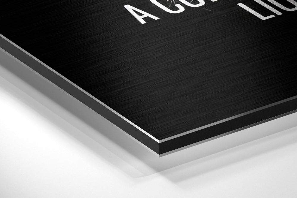 Never Brushed Aluminium Dibond Wall Art.