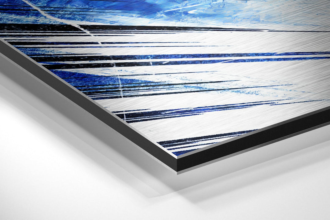 Nipsey Hussle Brushed Aluminium Dibond Wall Art.