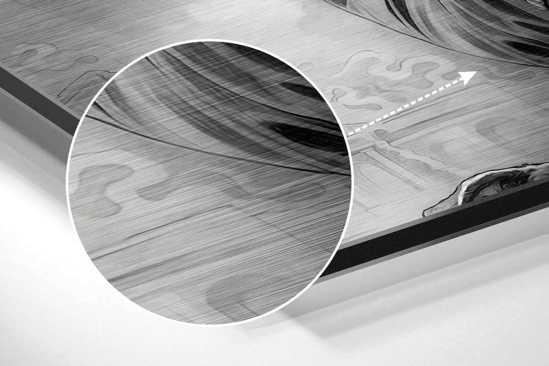 John Wick Brushed Aluminium Dibond Wall Art.