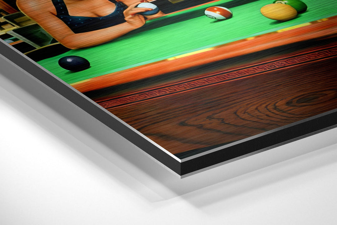 Game of Fate Brushed Aluminium Dibond Wall Art.
