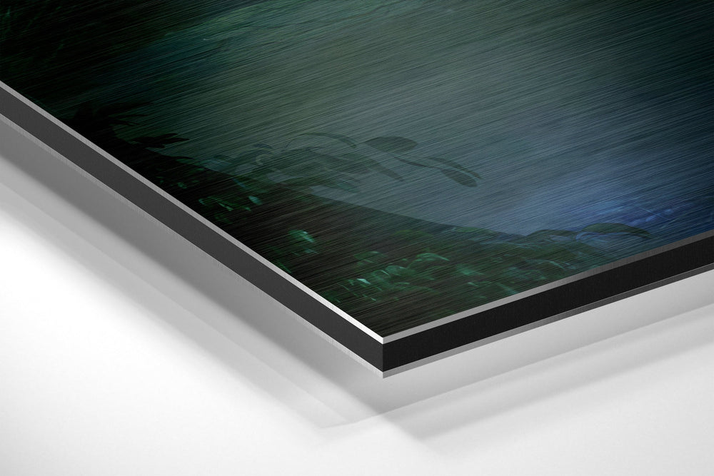 Do or Do not Brushed Aluminium Dibond Wall Art.