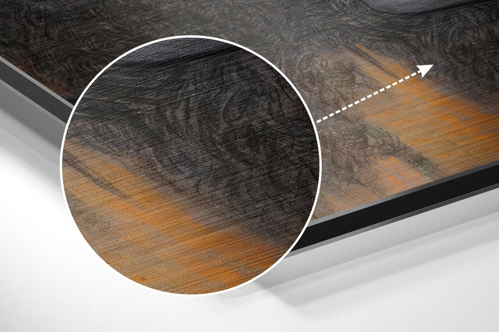Sultan Brushed Aluminium Dibond Wall Art.