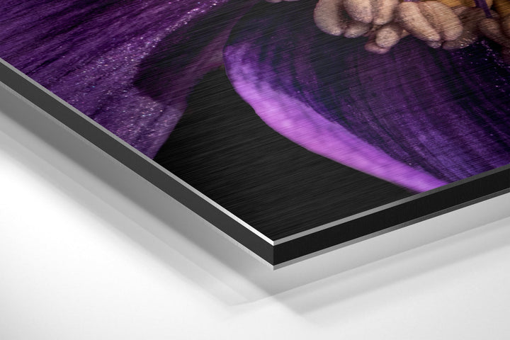 Micro Beauty Brushed Aluminium Dibond Wall Art.