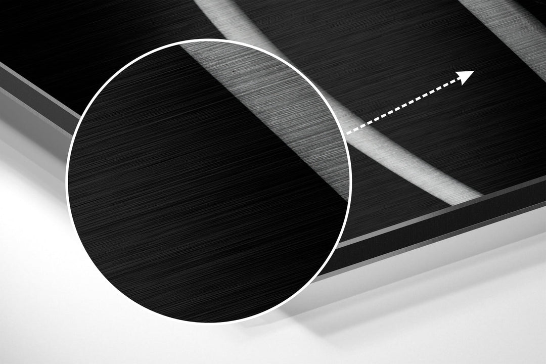 Verge of Blooming Brushed Aluminium Dibond Wall Art.