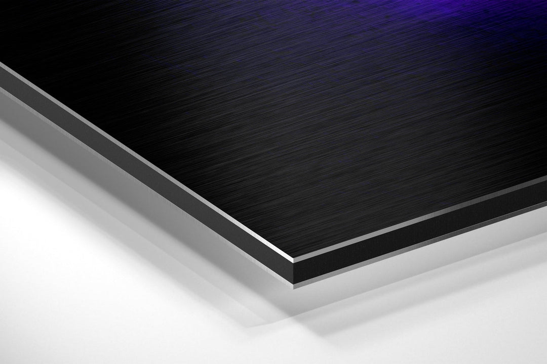 Feed Your Soul Brushed Aluminium Dibond Wall Art.