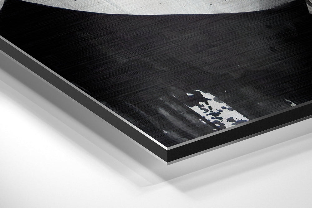 Blue Eye Brushed Aluminium Dibond Wall Art.