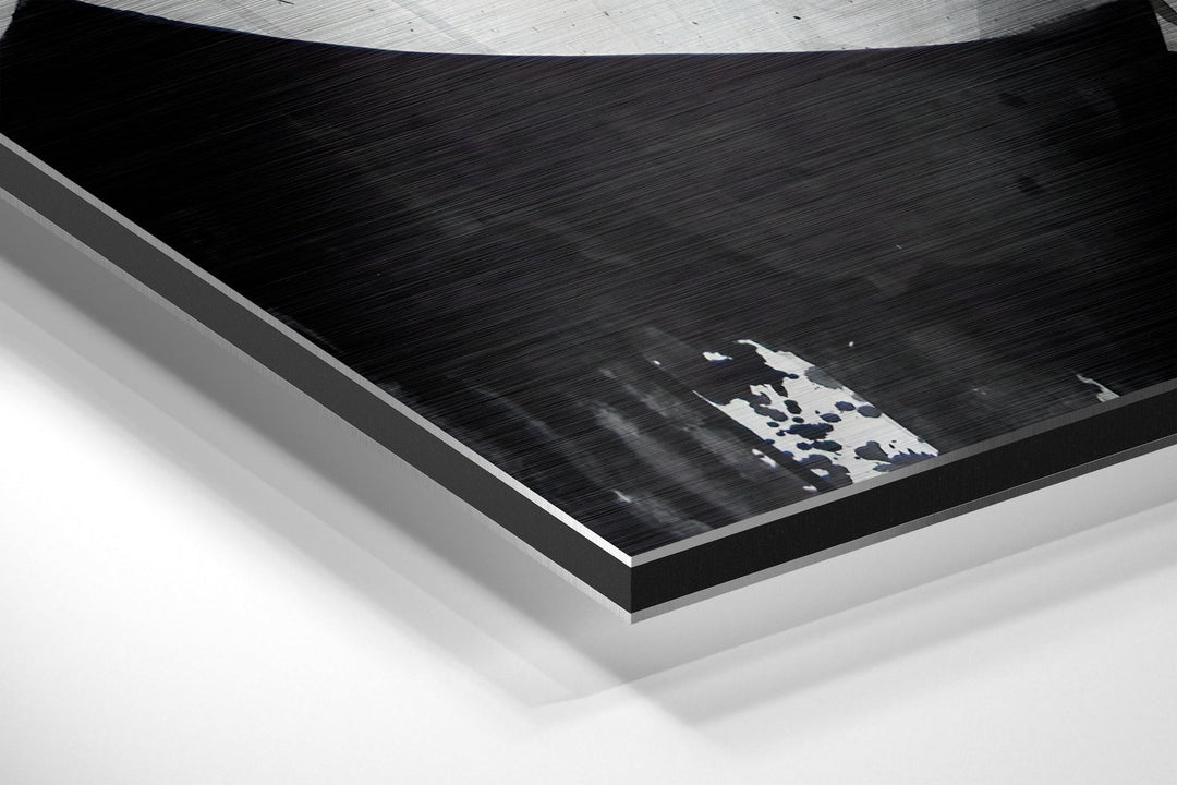 Blue Eye Brushed Aluminium Dibond Wall Art.