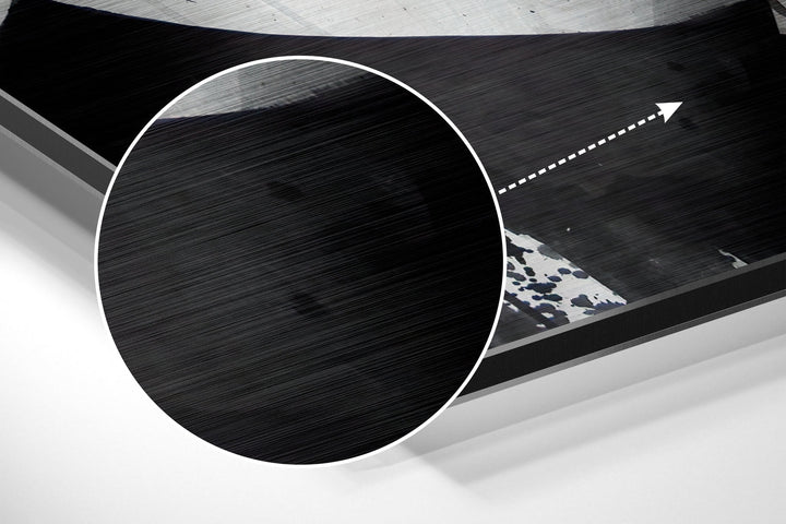 Blue Eye Brushed Aluminium Dibond Wall Art.