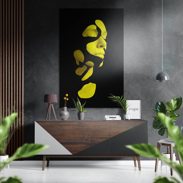 Woman in Pieces Brushed Aluminium Dibond Wall Art.