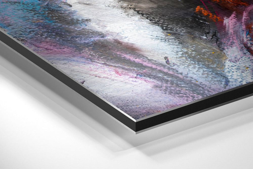 Horse Brushed Aluminium Dibond Wall Art.