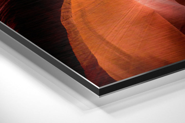 Grand Canyon Brushed Aluminium Dibond Wall Art.