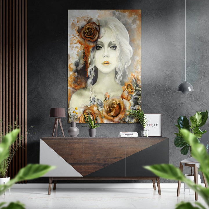 Beauty Brushed Aluminium Dibond Wall Art.