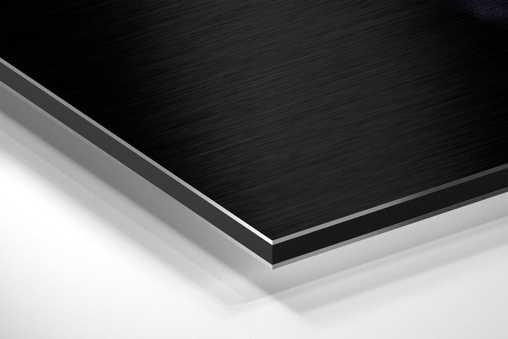 Woman  Brushed Aluminium Dibond Wall Art.