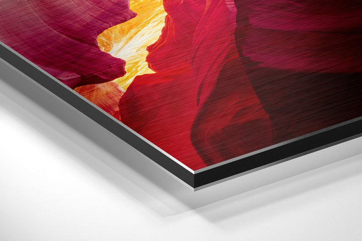Grand Canyon Brushed Aluminium Dibond Wall Art.