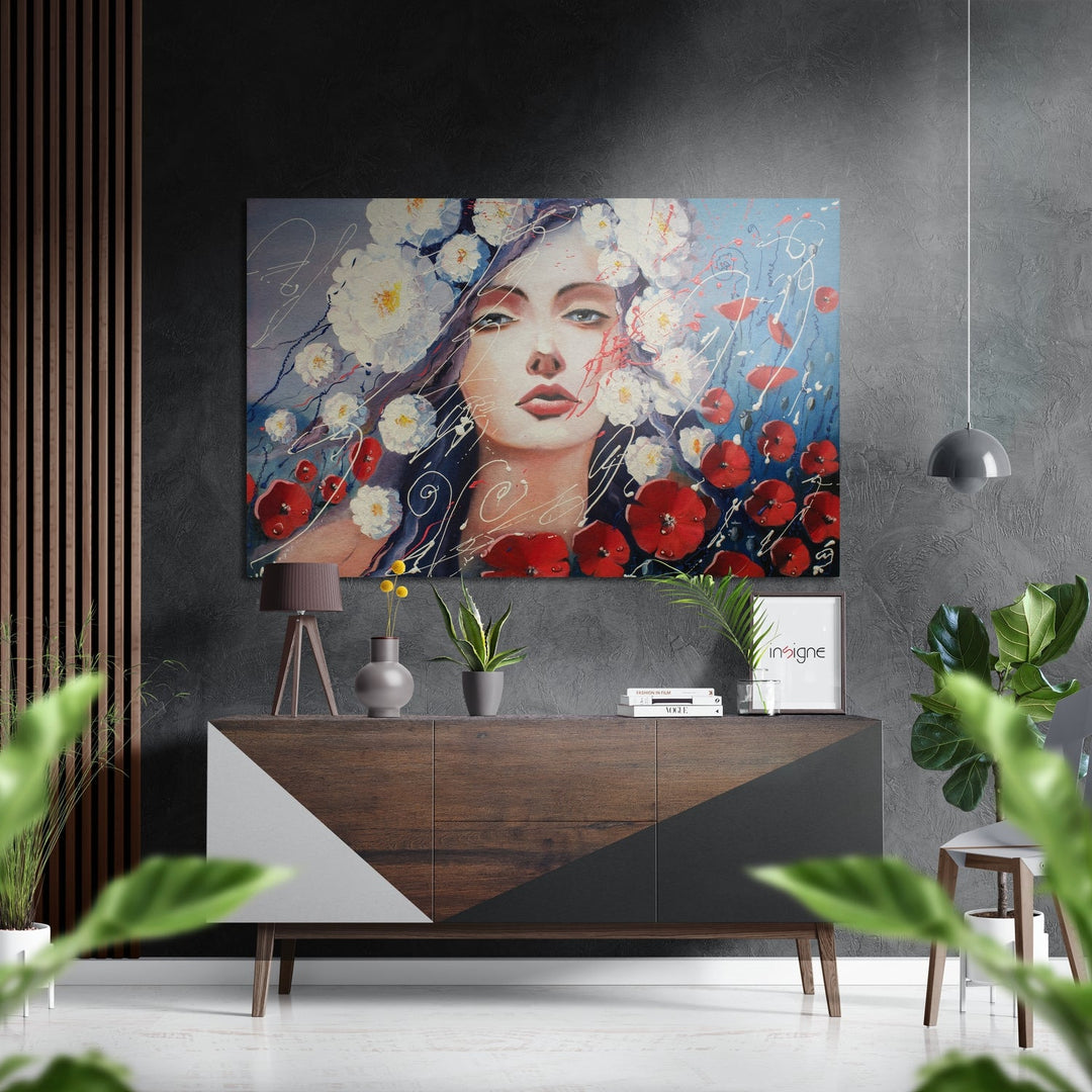 Beauty Brushed Aluminium Dibond Wall Art.