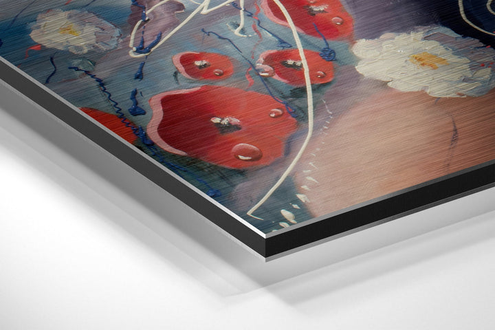 Beauty Brushed Aluminium Dibond Wall Art.