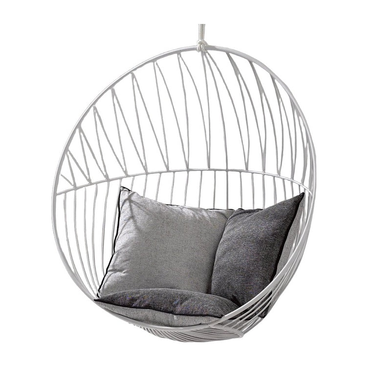 Bubble Outdoor Chair with Grey Cushions Studio Stirling
