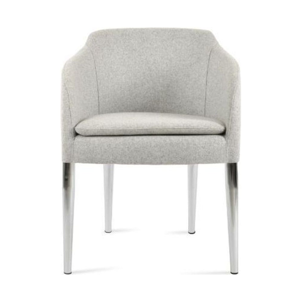 Buca Arm Metal Armchair by Soho Concept — front view