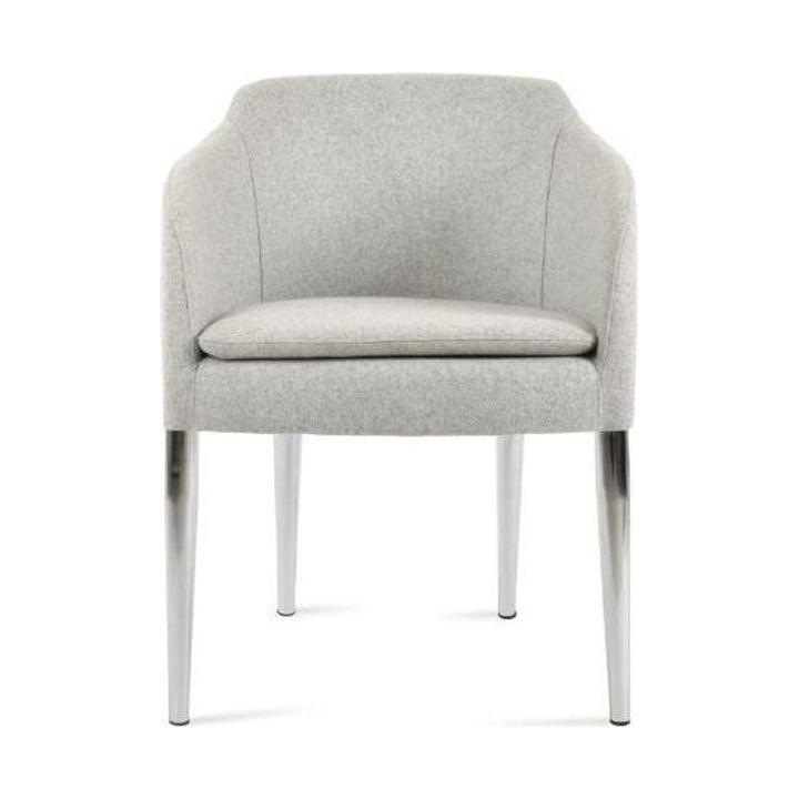 Buca Arm Metal Armchair by Soho Concept — front view