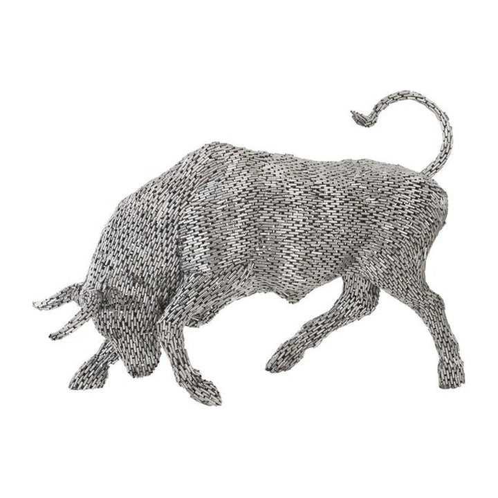 Bull Pipe Sculpture Stainless Steel Phillips Collection