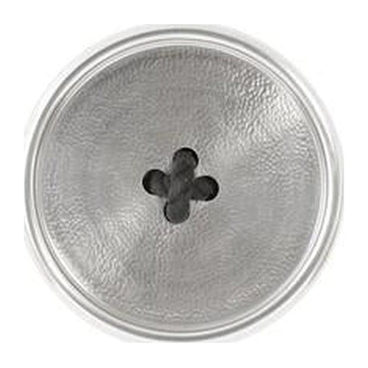 Button Wall Tile, Hammered Metal Phillips Collection