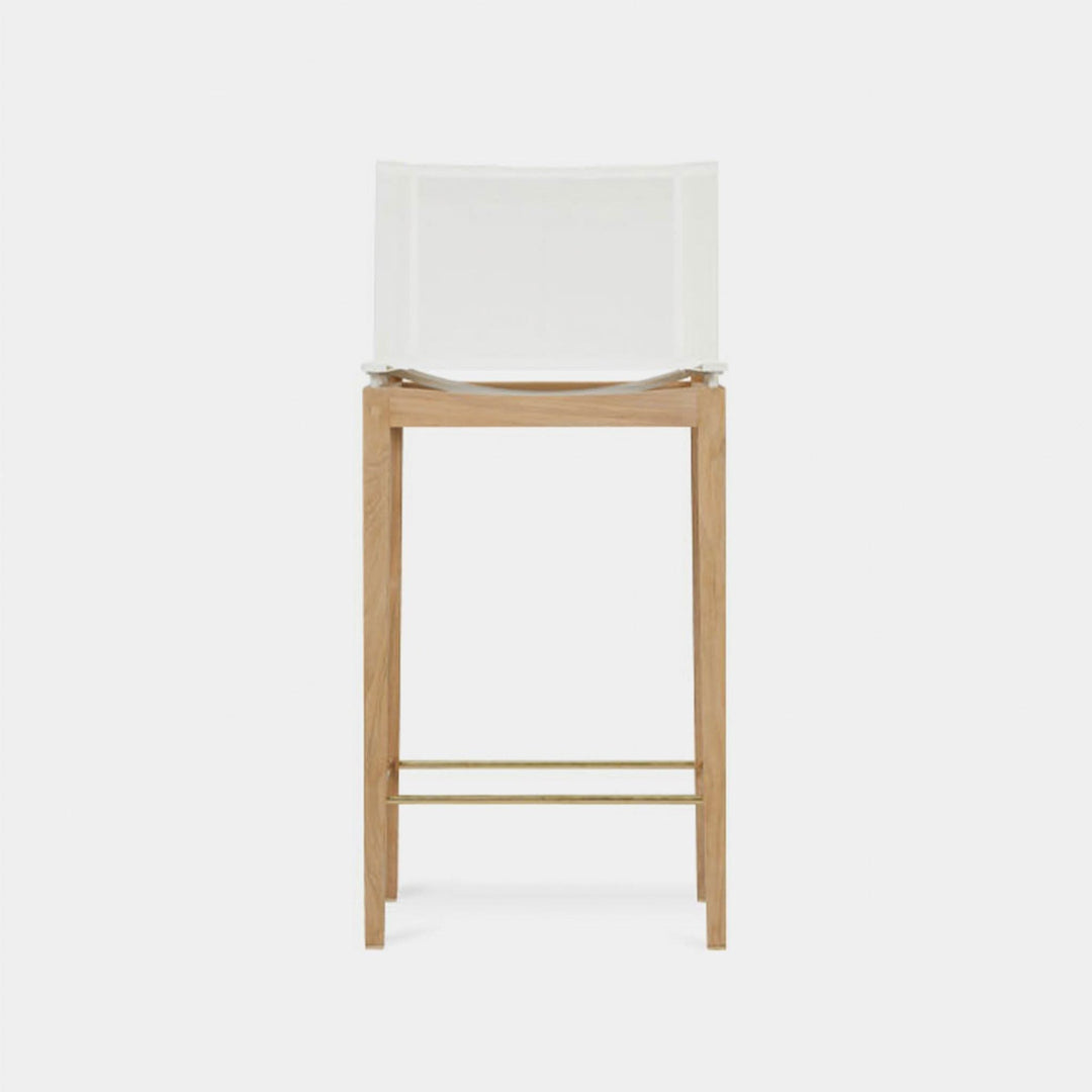 Byron Teak Bar Stool by Harbour detail view 2