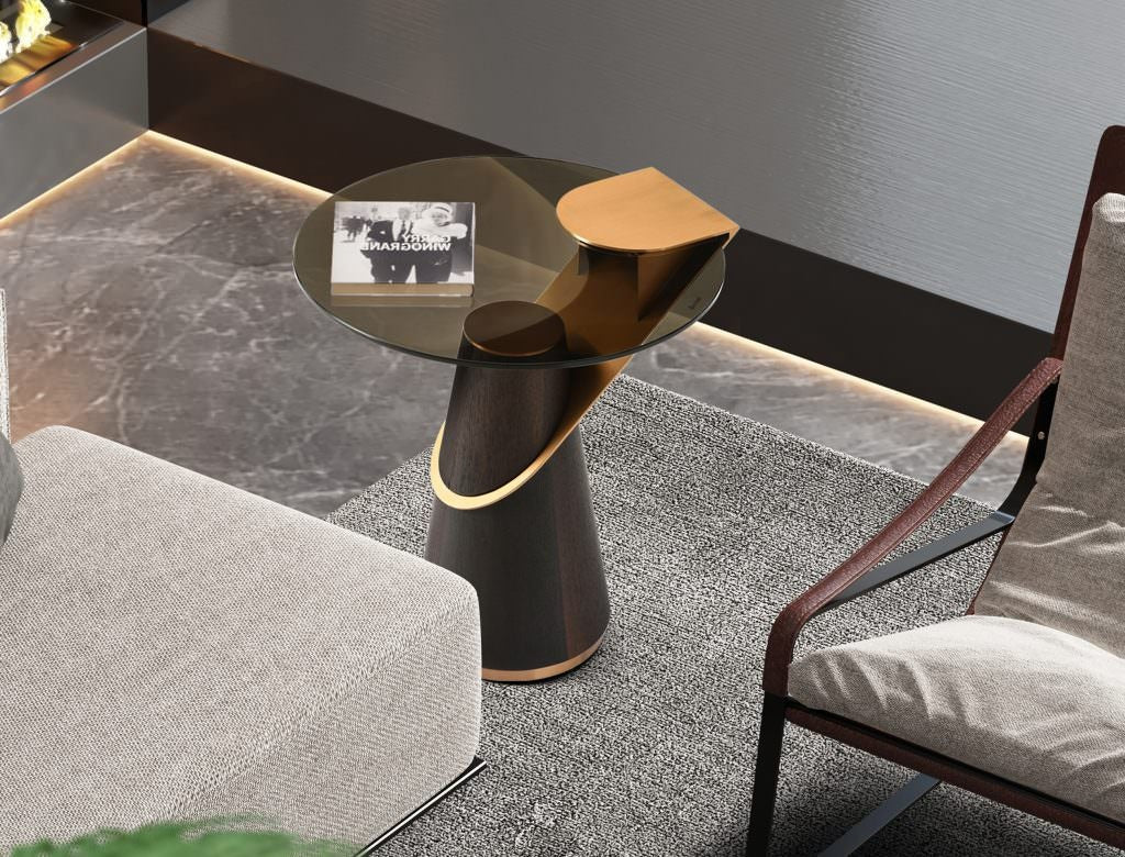 Zaria Side Table by Whiteline Modern Living – lifestyle