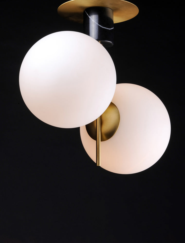 Vesper 2-Light Semi-Flush by Studio M Lighting – lifestyle